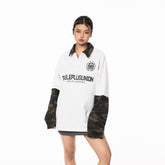 Camouflage Layered-Look Polo